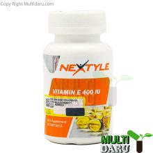 سافت ژل ویتامین اى 400 نکستایل 60 عددى