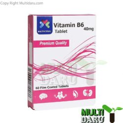 قرص ویتامین ب6 مولتى نرمال 60 عددى