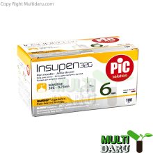 سر سوزن پیک 6 میلى مترى 100 عددى