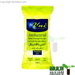 دستمال آنتى باکتریال یونى حاوى روغن زیتون 12 عددى