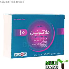 قرص ملاتونین 10 میلی گرم جالینوس 30 عددی