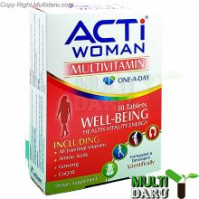 قرص اکتی وومن ابیان دارو 30 عددی