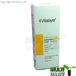 فلوئید ضد آفتاب SPF50 ویتالایر 50 میل