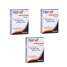 کپسول هیرویت هلث اید سه بسته 30 عددی | تاریخ انقضا بیشتر از شش ماه