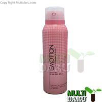 بررسی قیمت و خرید اسپری خوش بو کننده بدن ایموشن VERSACE زنانه