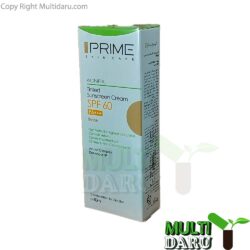 کرم ضد آفتاب SPF60 رنگ بژ پرایم 40 میل