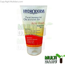 ژل شستشو صورت هیدرودرم مناسب پوست چرب 150 گرم