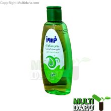 روغن بدن فیروز حاوی عصاره آلوئه ورا 200 میل