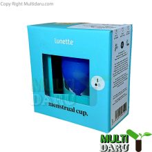 کاپ قاعدگی لونت سایز 1 رنگ آبی