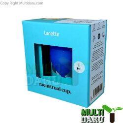 کاپ قاعدگی لونت سایز 1 رنگ آبی
