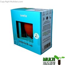 کاپ قاعدگی لونت سایز 1 رنگ نارنجی