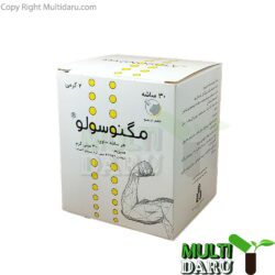 ساشه منیزیم اکساید 300 میلی گرم مگنوسولو 30 عددی