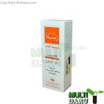 کرم ضد آفتاب SPF30 دکتر ژیلا بدون رنگ فاقد چربی 65 گرم