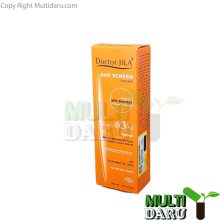کرم ضد آفتاب رنگی SPF63 دکتر ژیلا مناسب انواع پوست 50 گرم