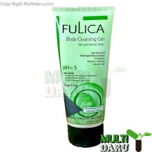 ژل شستشوی بدن فولیکا مناسب پوست چرب 200 گرم