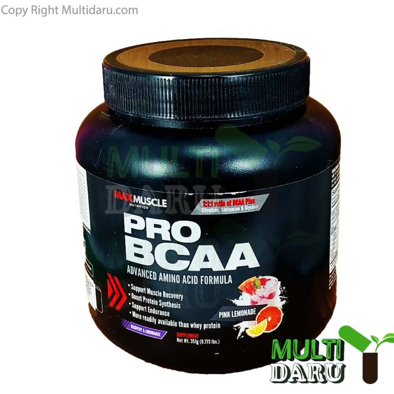 پودر مکس پرو بی سی ای ای مکس ماسل طعم لیموناد 350 گرم