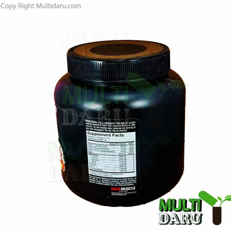 پودر مکس پرو بی سی ای ای مکس ماسل طعم لیموناد 350 گرم