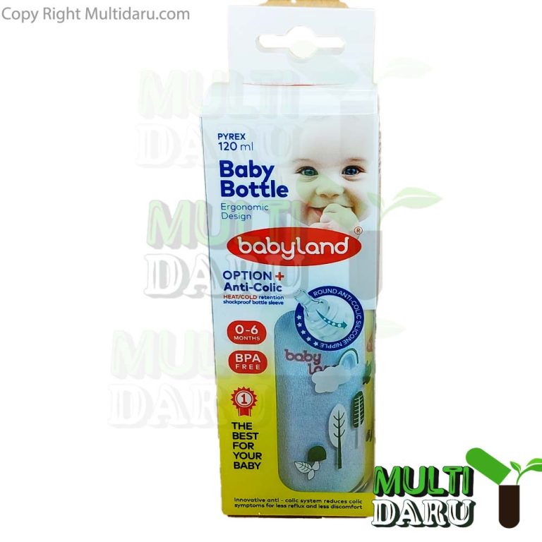 شیشه شیر پیرکس بی بی لند کد 517 مناسب 0 تا 6 ماه پسرانه 120 میلی لیتر