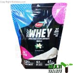 پودر پروتئین 100 درصد وی کاله کیسه ای 650 گرم طعم وانیل