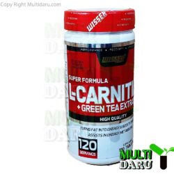 قرص ال کارنیتین + چای سبز ویثر 120 عددی
