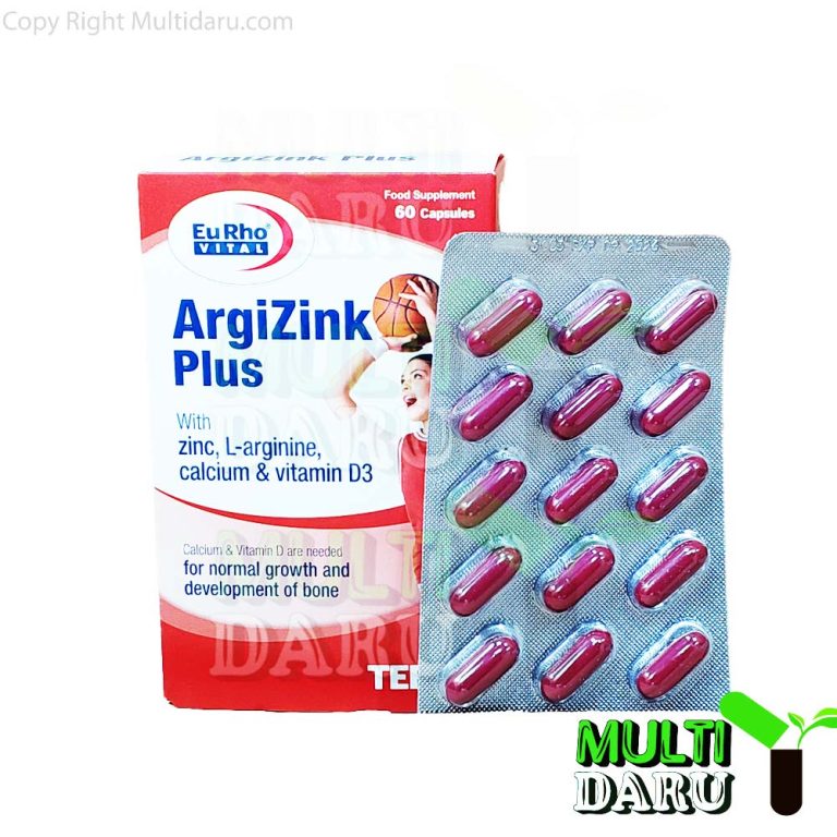 کپسول آرژی زینک یوروویتال 60 عددی