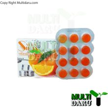 آب نبات مکیدنی سیباسلس پرتقال 12 عددی