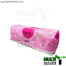 نوار بهداشتی پنبه ریز لطیف 10 عددی سایز بزرگ