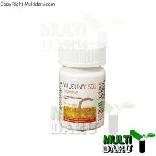 بررسی قیمت و خرید قرص ویتامین ث 500 جویدنی ویتوسان 30 عددی