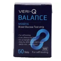 نوار تست قند خون وری کیو (VERI Q) 50 عددی