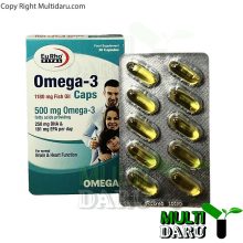 سافت ژل امگا 3 یوروویتال 30 عددی - مکمل روغن ماهی برای سلامت قلب و مغز