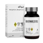 کپسول شیتاکه +500 وارنا پژوهش آریا 30 عددی