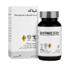 کپسول شیتاکه +500 وارنا پژوهش آریا 30 عددی