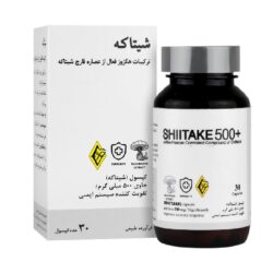 کپسول شیتاکه +500 وارنا پژوهش آریا 30 عددی