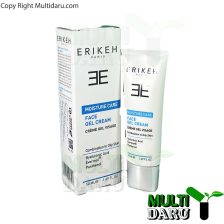 ژل کرم مرطوب کننده پوست چرب و مختلط اریکه 50 میلی‌لیتر
