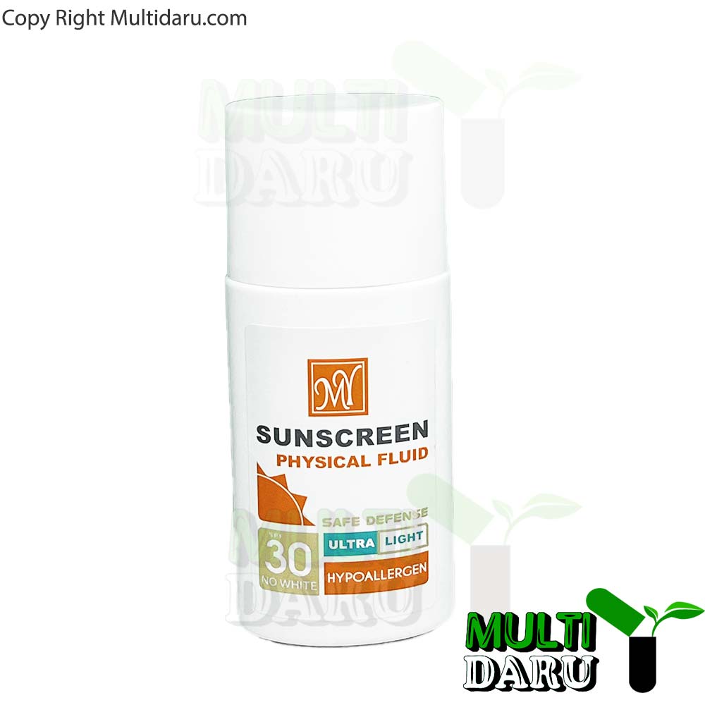 فلوئید ضد آفتاب مای SPF30 فیزیکال 50 میل