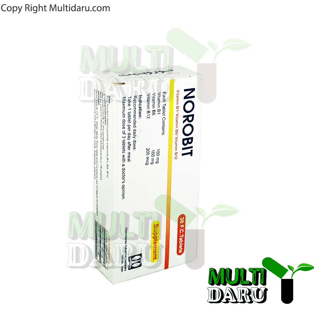 قرص نوروبیت ویتامین ب1 ب6 ب12 کیمیدارو 30 عددی