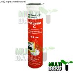 قرص جوشان ویتامین سی 500 میلی گرم نیچرز پلنتی طعم پرتقال