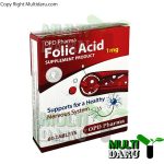قرص فولیک اسید 1 میلی گرم او پی دی فارما 60 عددی