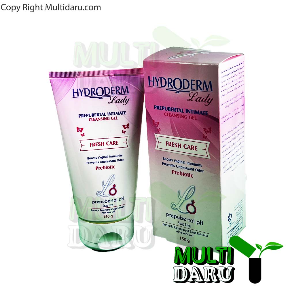 ژل بهداشتی دوشیزگان هیدرودرم 150 گرم