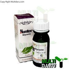 محلول گلیسرین بهداشتی هانتر  60 میلی لیتر