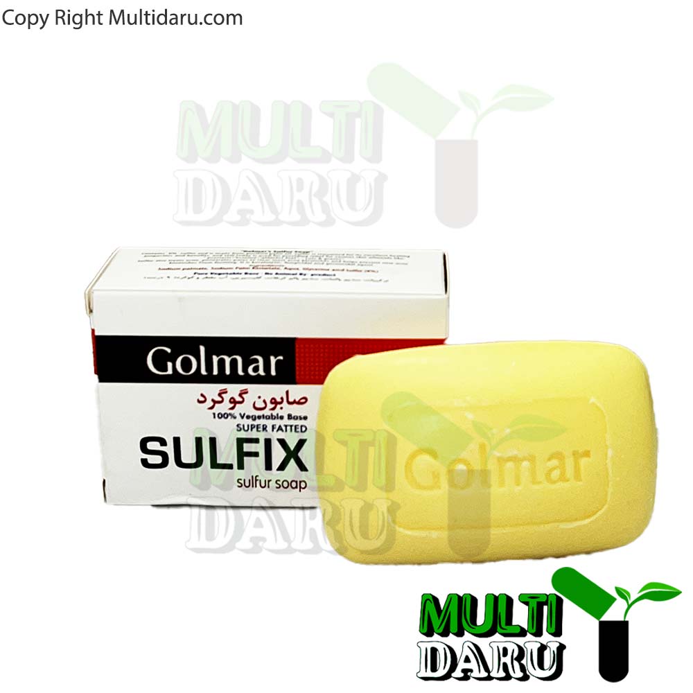 صابون گوگرد گلمر 100 گرمی