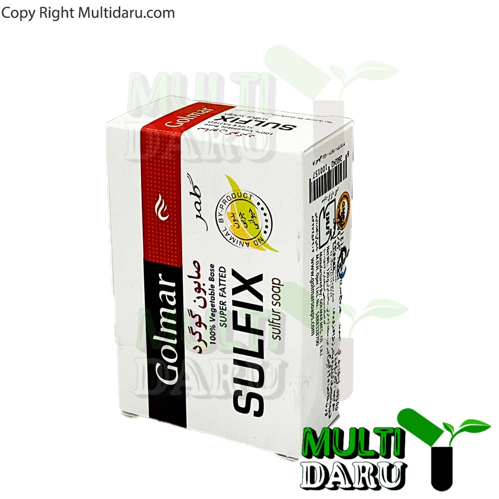 صابون گوگرد گلمر 100 گرمی