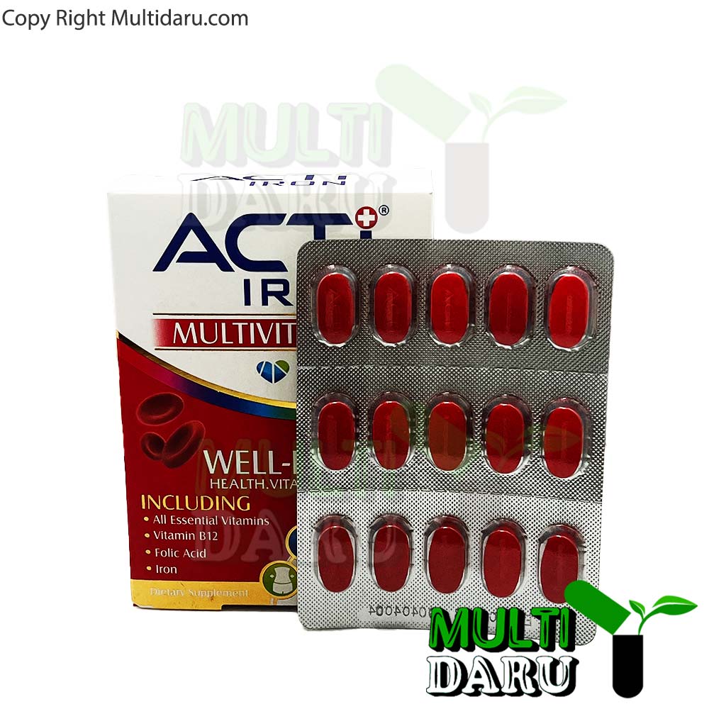 قرص آهن اکتی آیرون 30 عددی