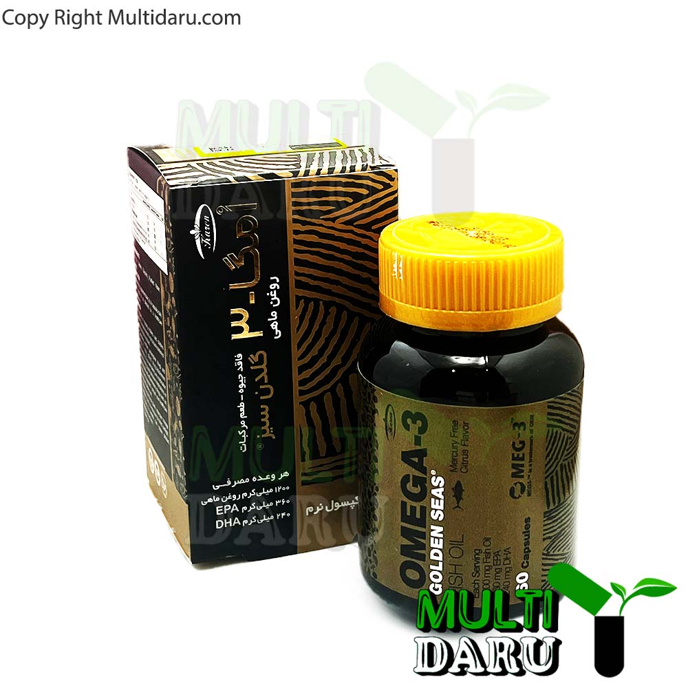 سافت ژل امگا 3 گلدن سیز کارن 60 عددی