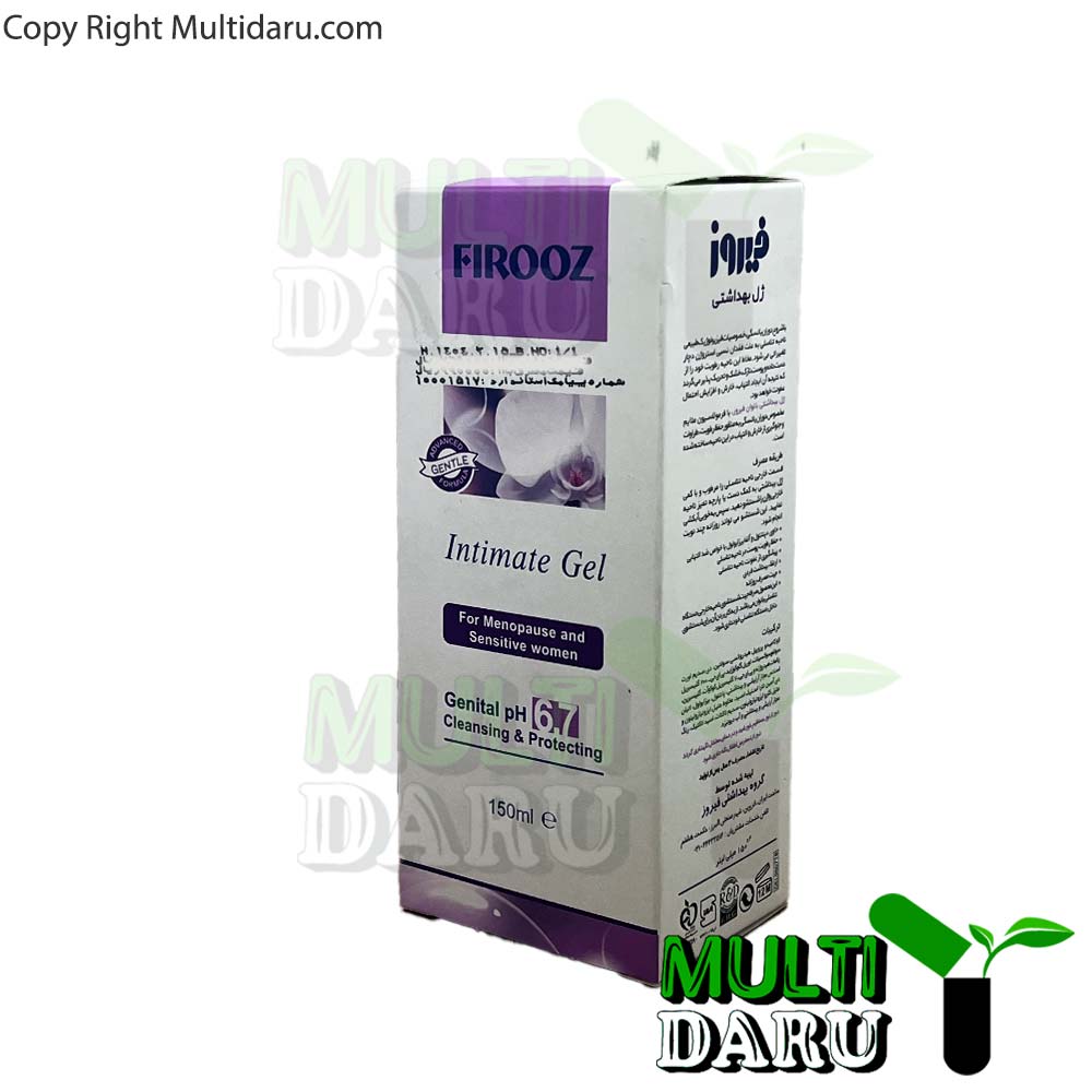 ژل بهداشتی بانوان یائسه و حساس فیروز 150 میلی لیتر