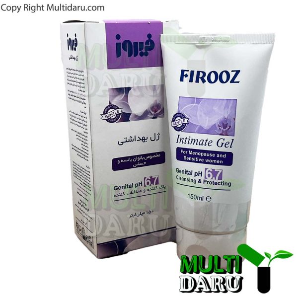 ژل بهداشتی بانوان یائسه و حساس فیروز 150 میلی لیتر