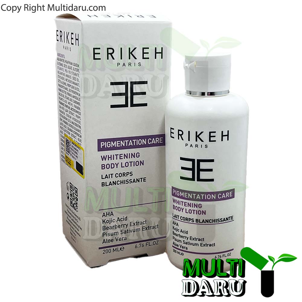 لوسیون روشن کننده بدن اریکه 200 میلی لیتر