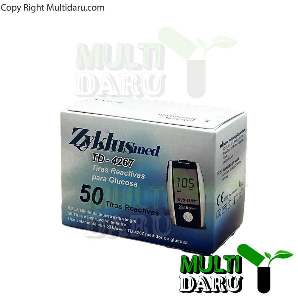 نوار تست قند خون زیکلاسمد 50 عددی