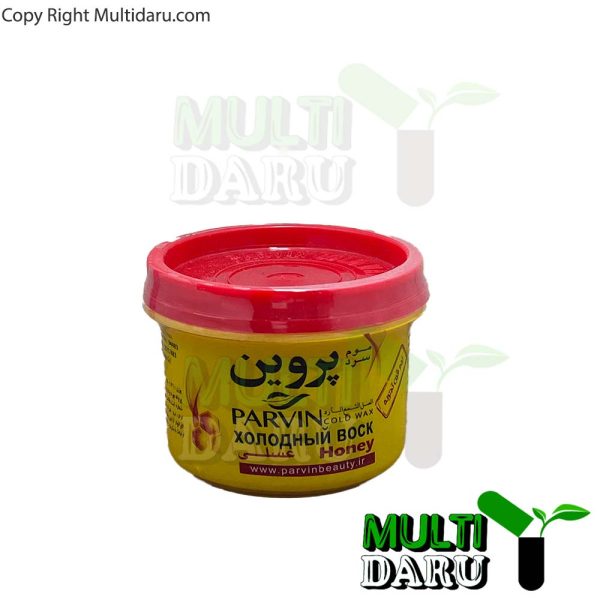 موم سرد پروین عسلی 280 گرمی