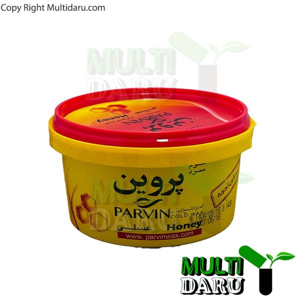 موم سرد پروین عسلی 700 گرمی